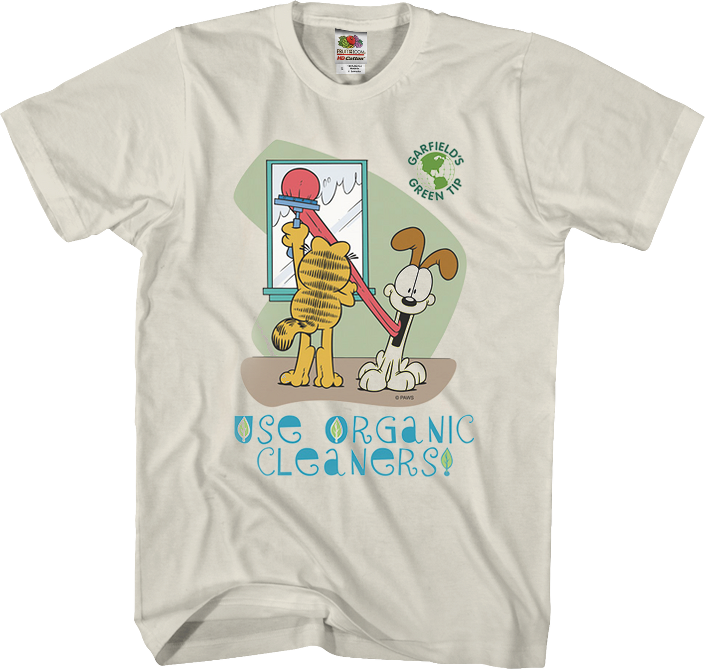Organic Cleaners Garfield T-Shirt
