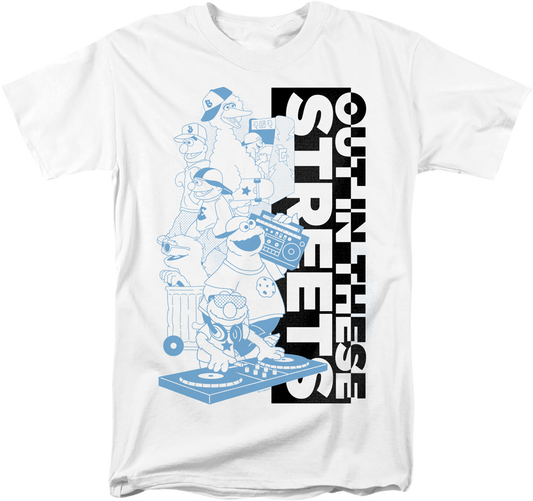 Out In These Streets Sesame Street T-Shirt