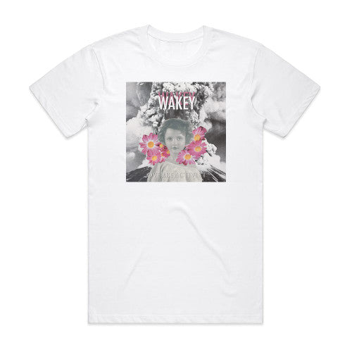 WakeyWakey Overreactivist Album Cover T-Shirt White
