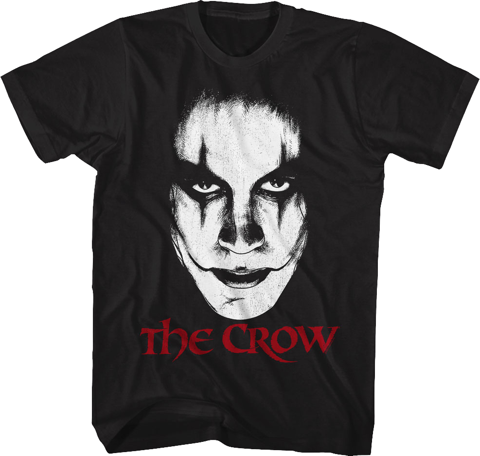 Painted Face The Crow T-Shirt