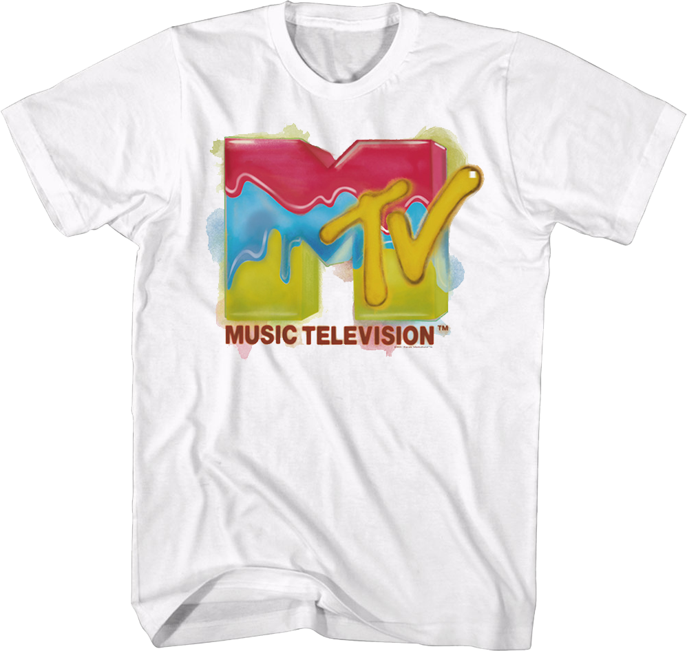 Painted Logo MTV Shirt