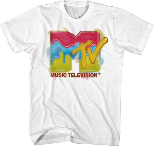 Painted Logo MTV Shirt