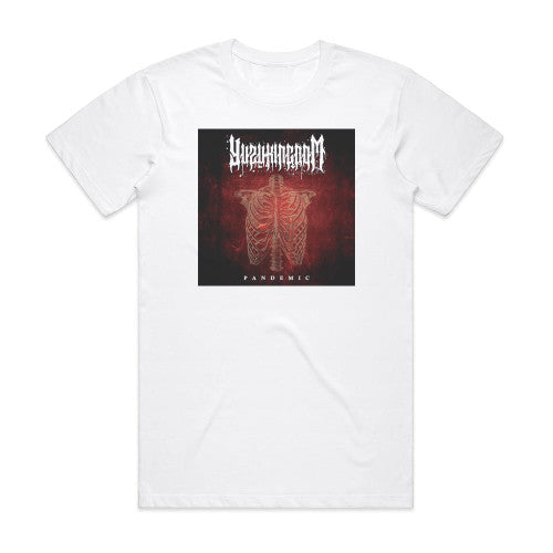 YUZUKINGDOM Pandemic Album Cover T-Shirt White