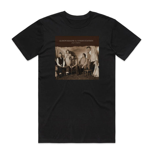 Alison Krauss and Union Station Paper Airplane T-Shirt Black