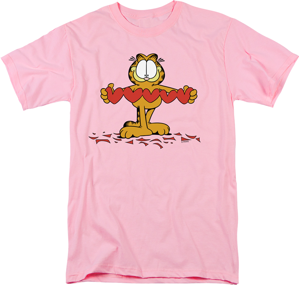 Paper Hearts Garfield T-Shirt