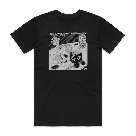 Andrew WK Party Till We Die T-Shirt Black