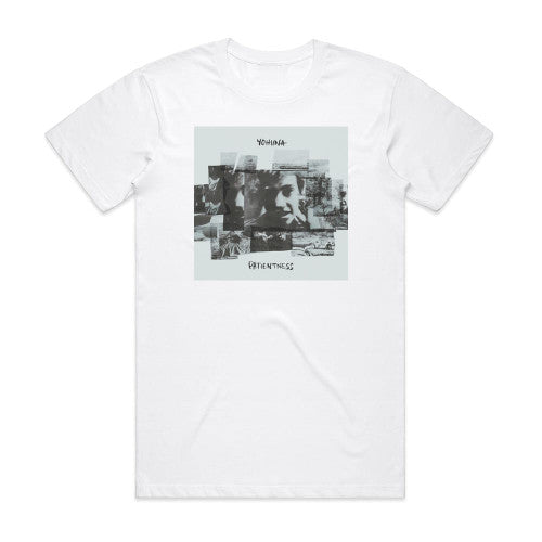 Yohuna Patientness Album Cover T-Shirt White