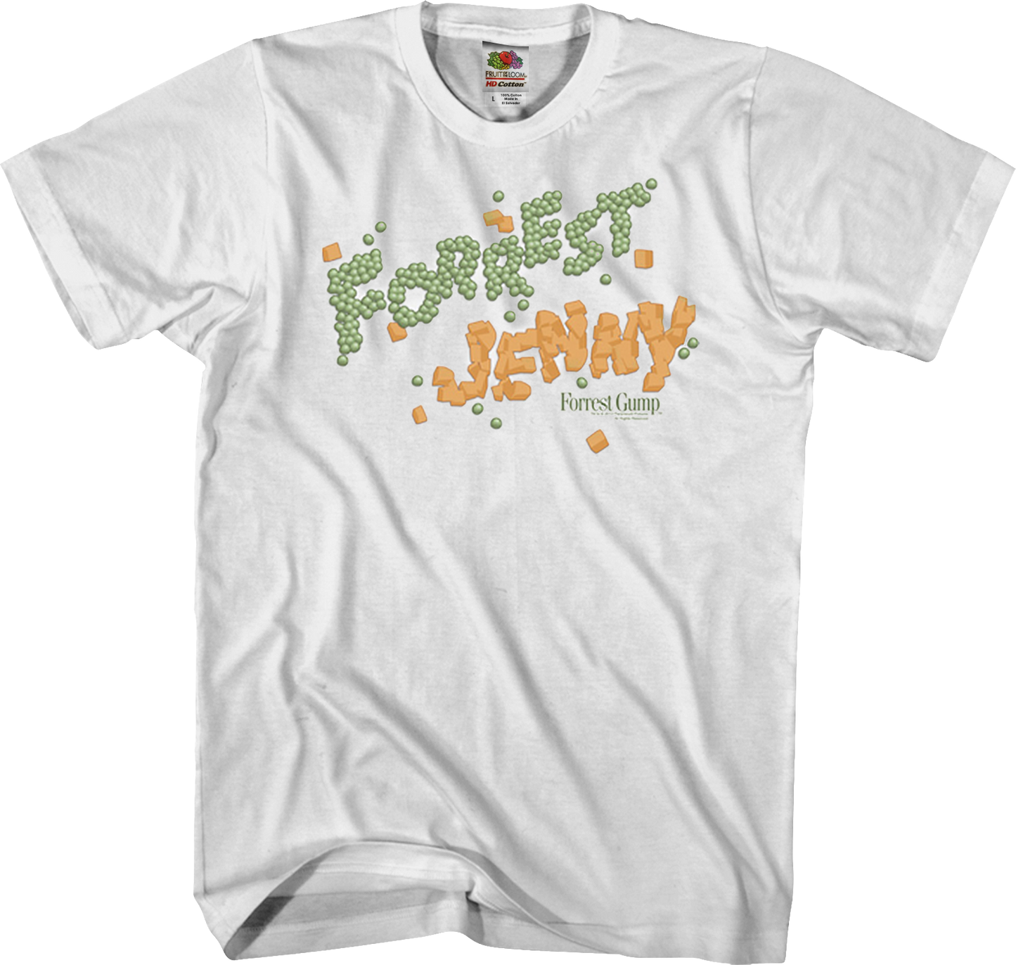 Peas and Carrots Forrest Gump T-Shirt