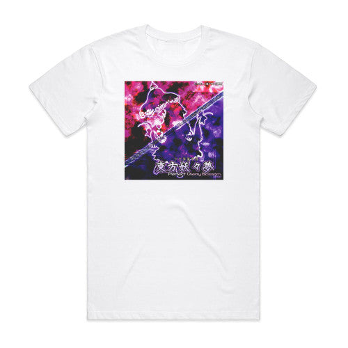 Zun  Perfect Cherry Blossom Album Cover T-Shirt White