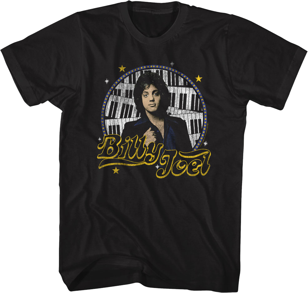 Piano Keys Billy Joel T-Shirt