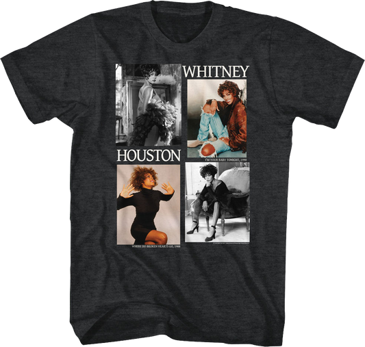 Picture Blocks Whitney Houston T-Shirt