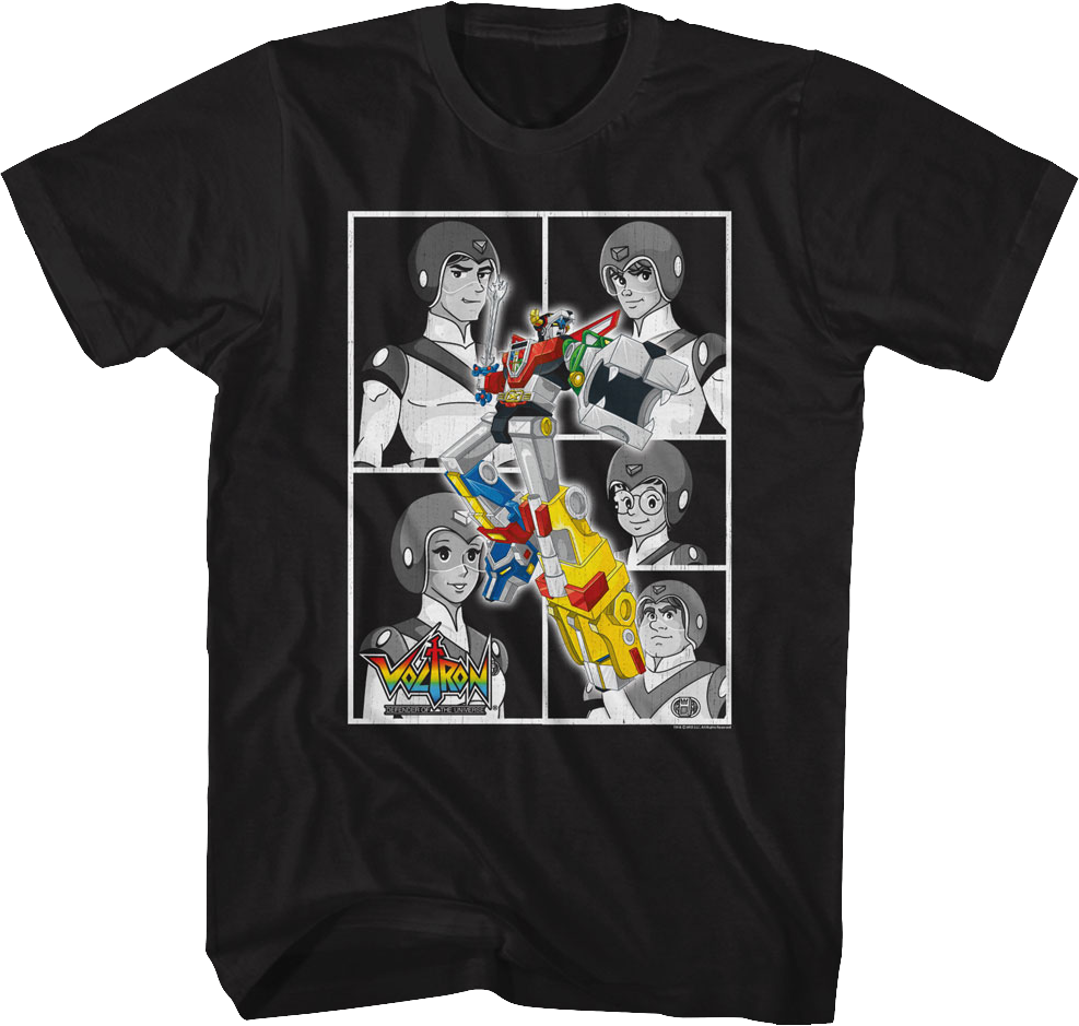 Pilot Panels Voltron T-Shirt