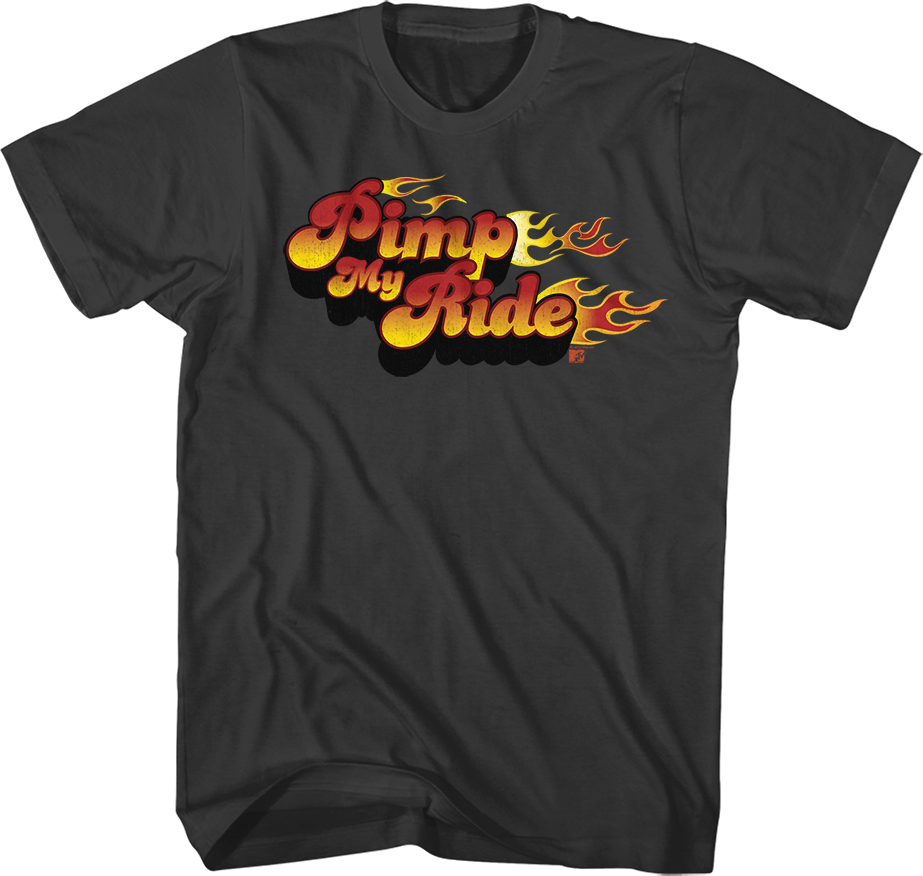Pimp My Ride Flames MTV Shirt