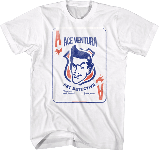 Playing Card Ace Ventura T-Shirt