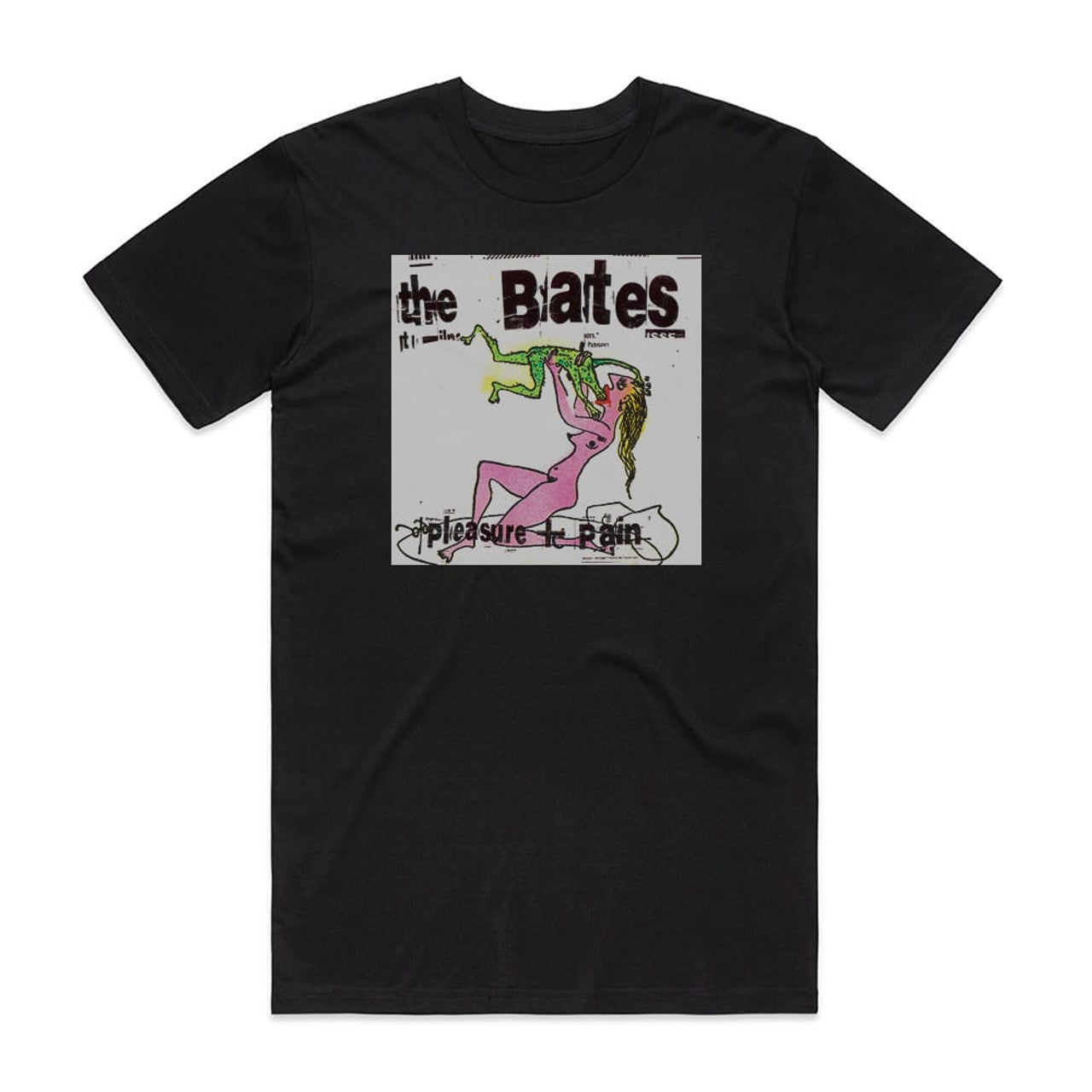 The Bates Pleasure Pain T-Shirt Black