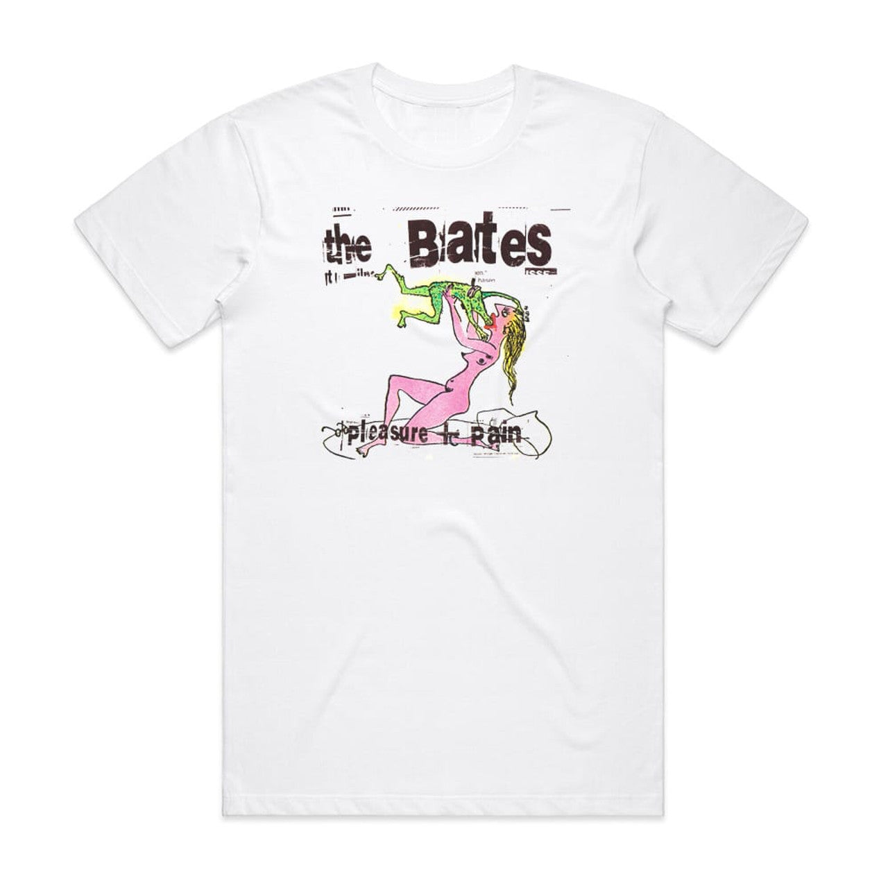 The Bates Pleasure Pain T-Shirt White