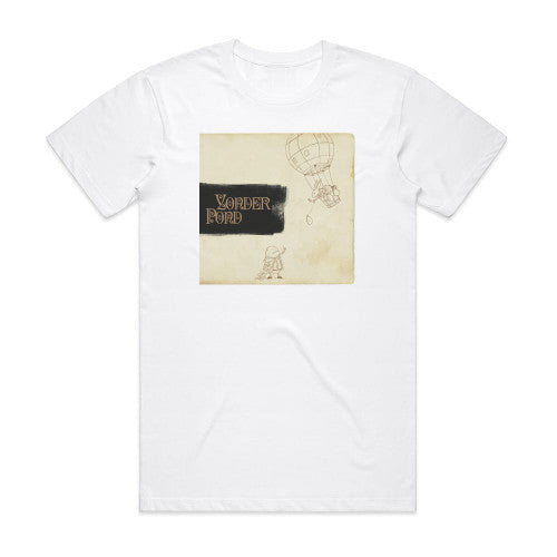 Yonder Pond Pondering Aloud Album Cover T-Shirt White
