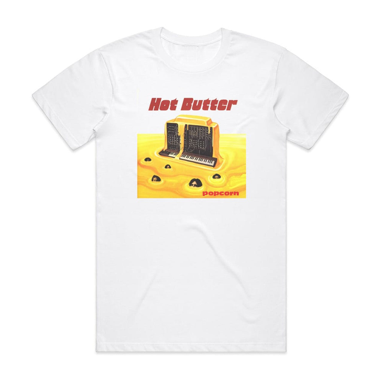 Hot Butter Popcorn T-Shirt White