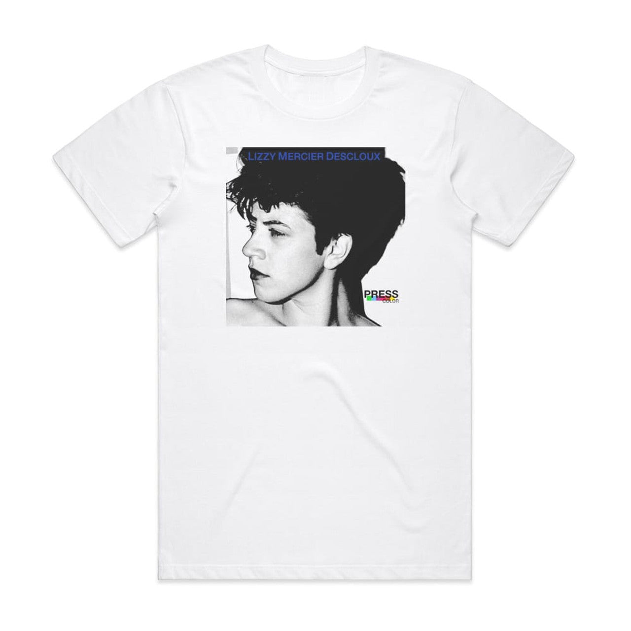Lizzy Mercier Descloux Press Color T-Shirt White
