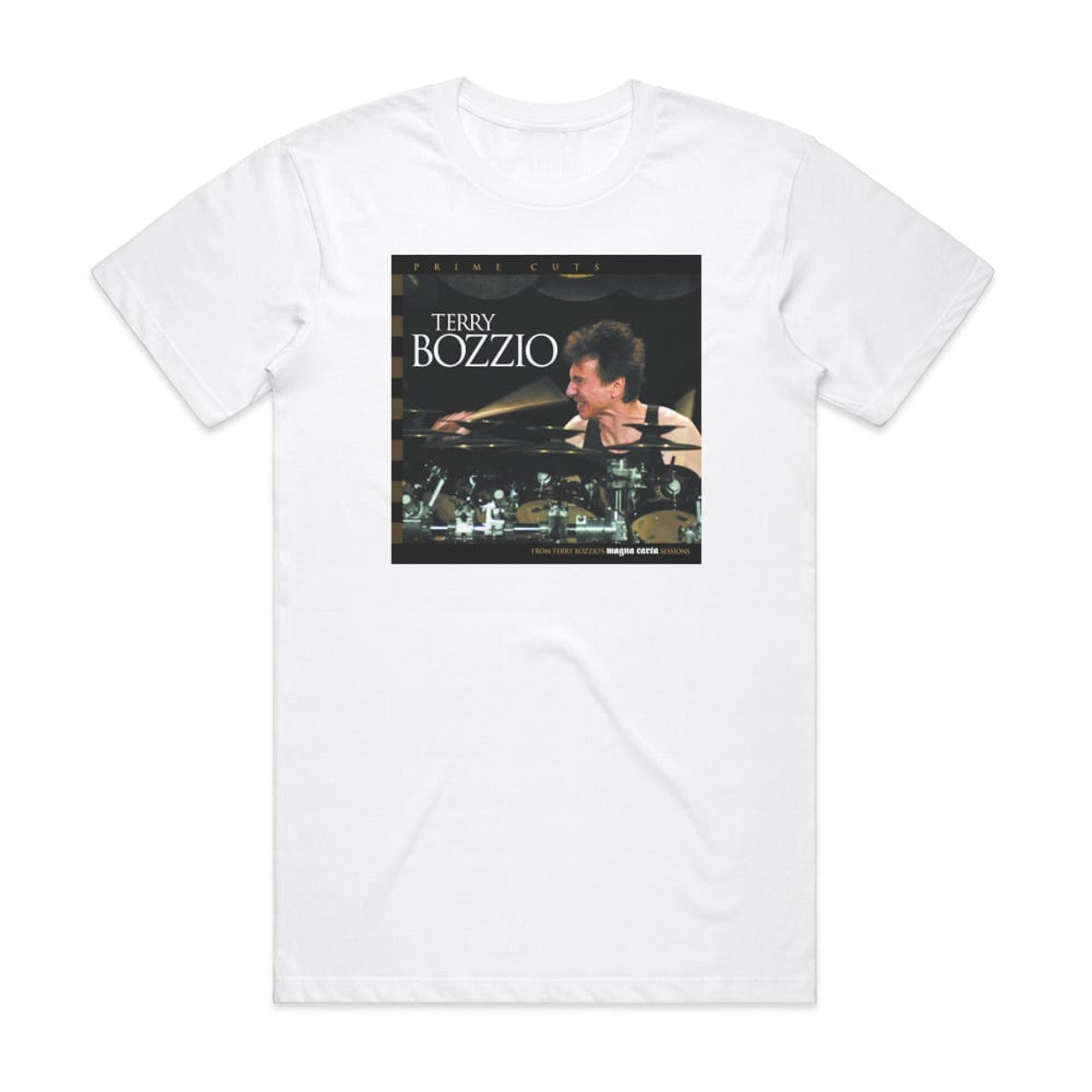 Terry Bozzio Prime Cuts T-Shirt White