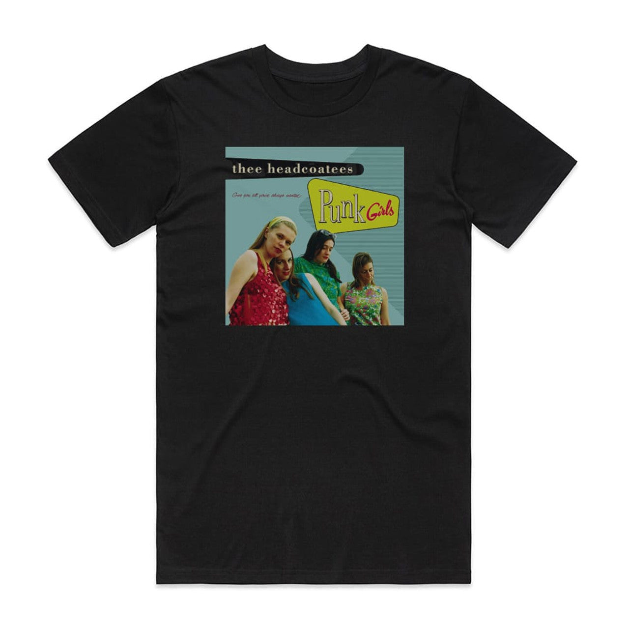 Thee Headcoatees Punk Girls T-Shirt Black