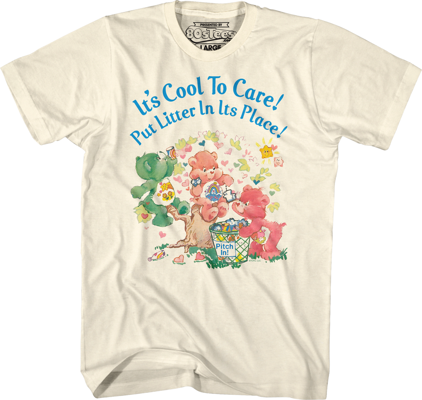 Put Litter In Its Place Care Bears T-Shirt