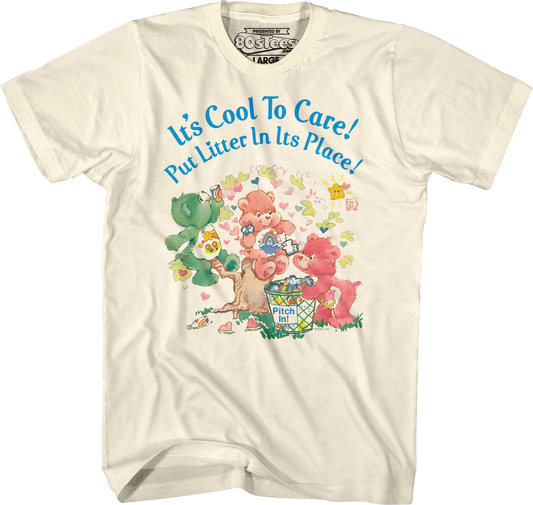 Put Litter In Its Place Care Bears T-Shirt