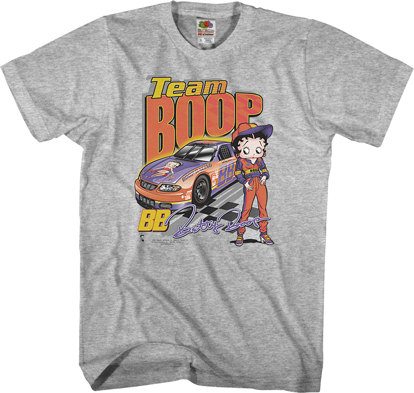 Racing Betty Boop T-Shirt