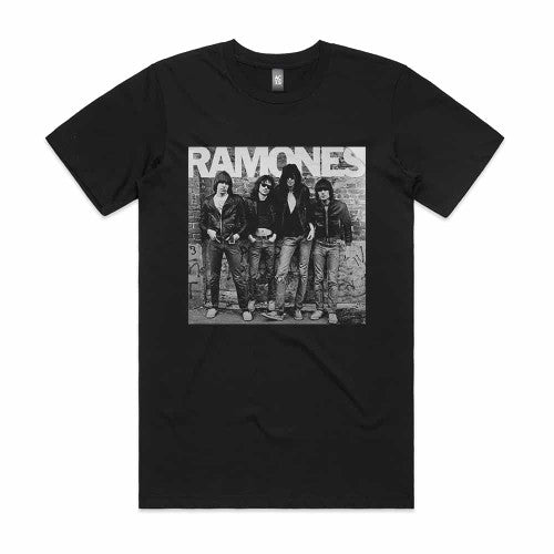 Ramones Ramones Album Cover T-Shirt Black
