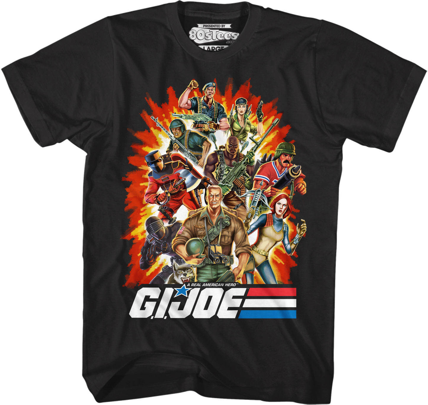 Real American Heroes Group GI Joe T-Shirt