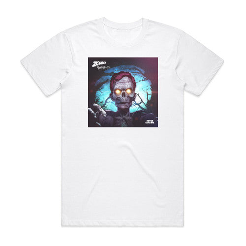 Zomboy Reanimated Ep Album Cover T-Shirt White