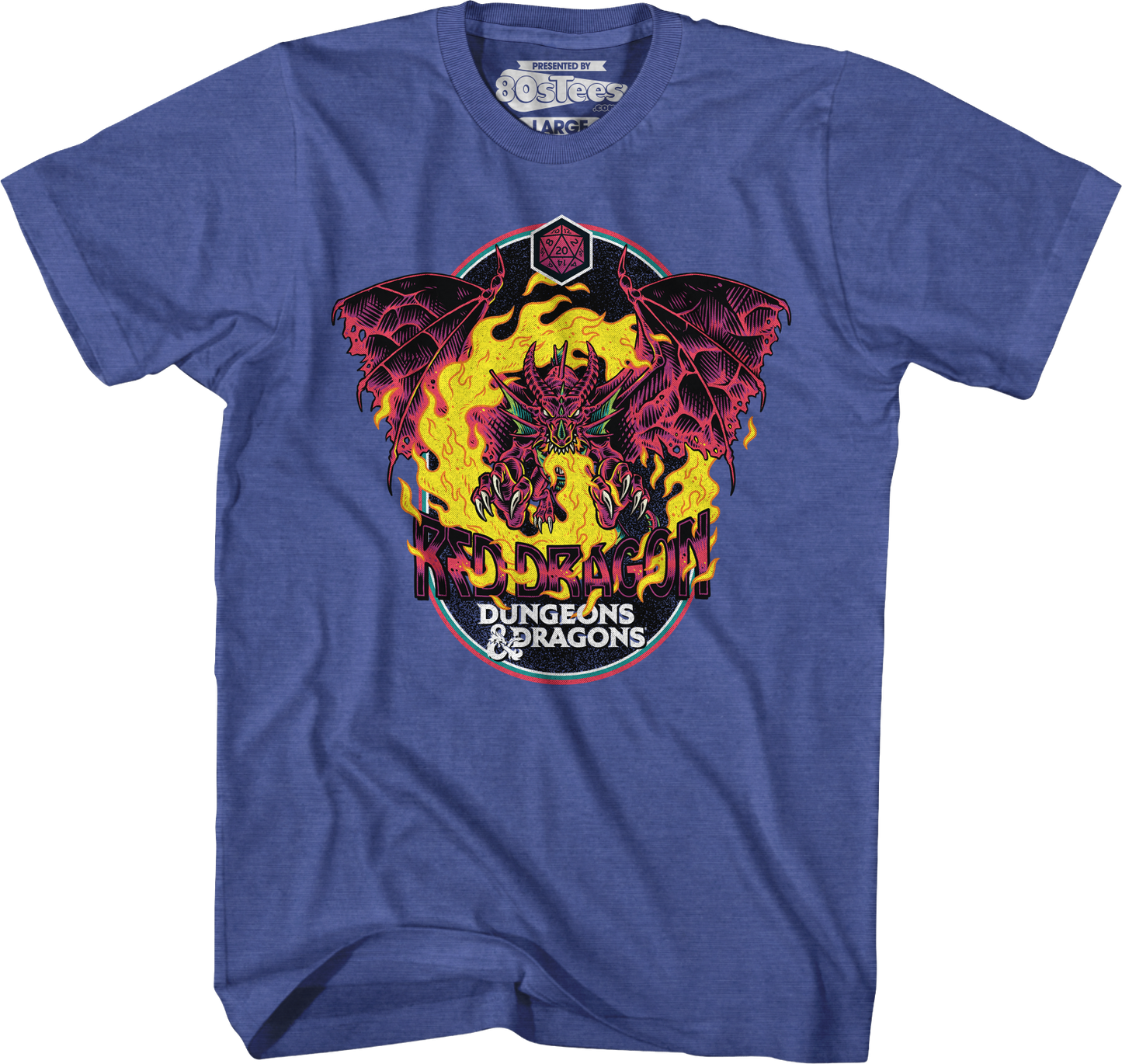 Red Dragon Dungeons & Dragons T-Shirt