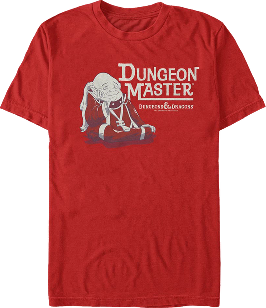 Red Dungeon Master Dungeons & Dragons T-Shirt