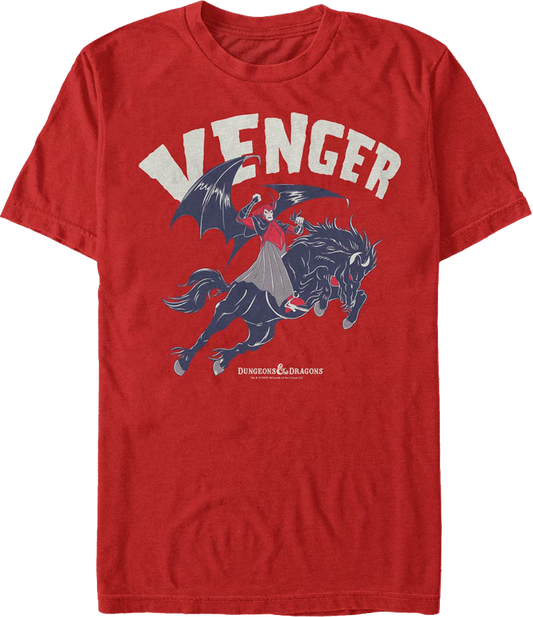 Red Venger Dungeons & Dragons T-Shirt