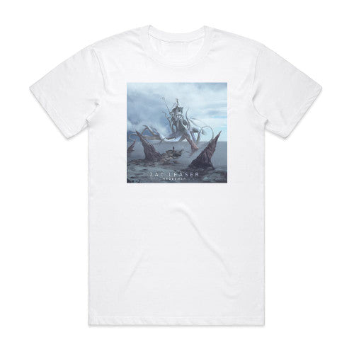 Zac Leaser Redeemer Album Cover T-Shirt White