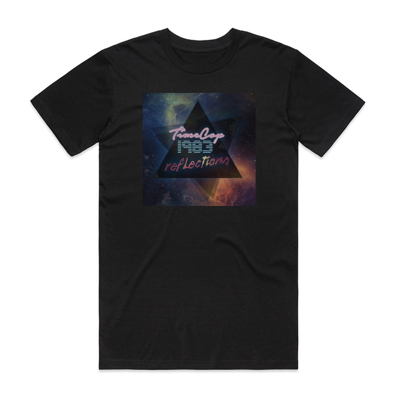 Timecop1983 Reflections T-Shirt Black