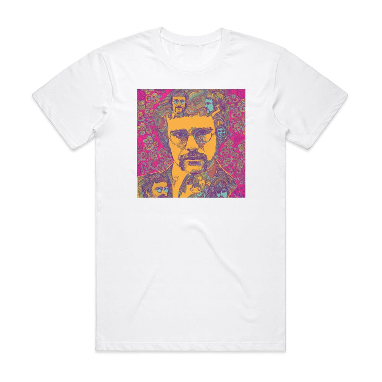 Elton John Regimental Sgt Zippo T-Shirt White