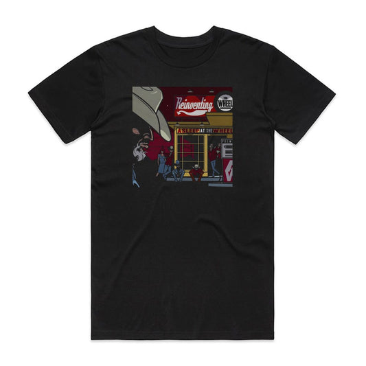 Asleep at the Wheel Reinventing The Wheel T-Shirt Black