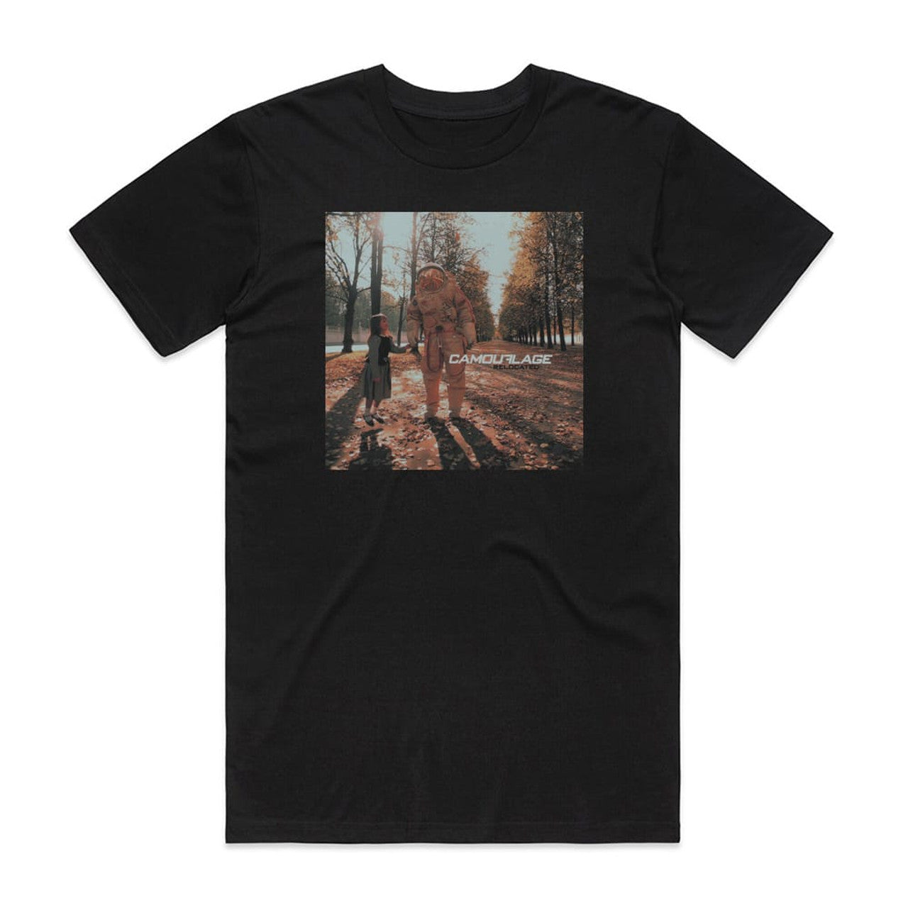 Camouflage Relocated T-Shirt Black