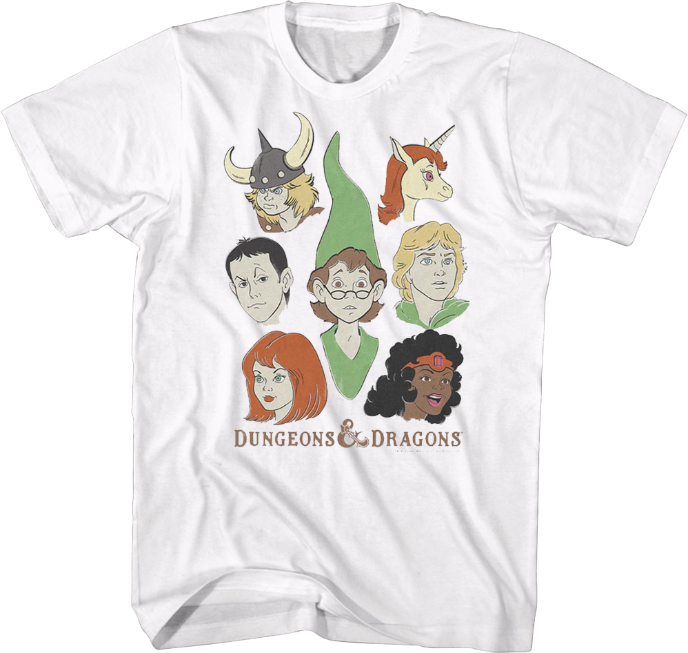 Retro Expressions Dungeons & Dragons T-Shirt
