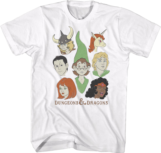Retro Expressions Dungeons & Dragons T-Shirt