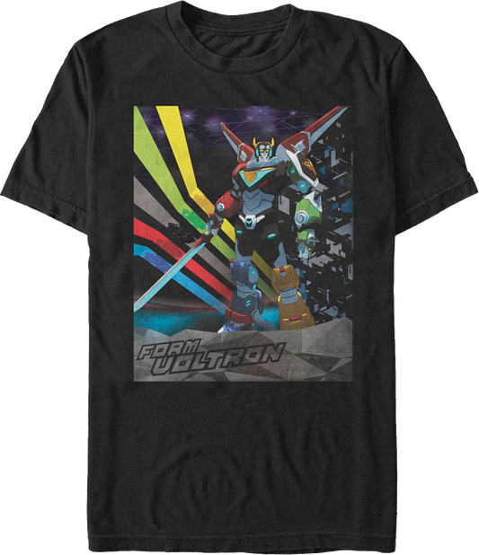 Retro Form Voltron T-Shirt