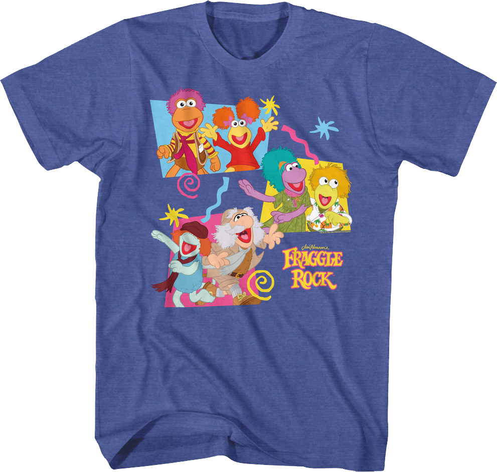 Retro Shapes Fraggle Rock T-Shirt