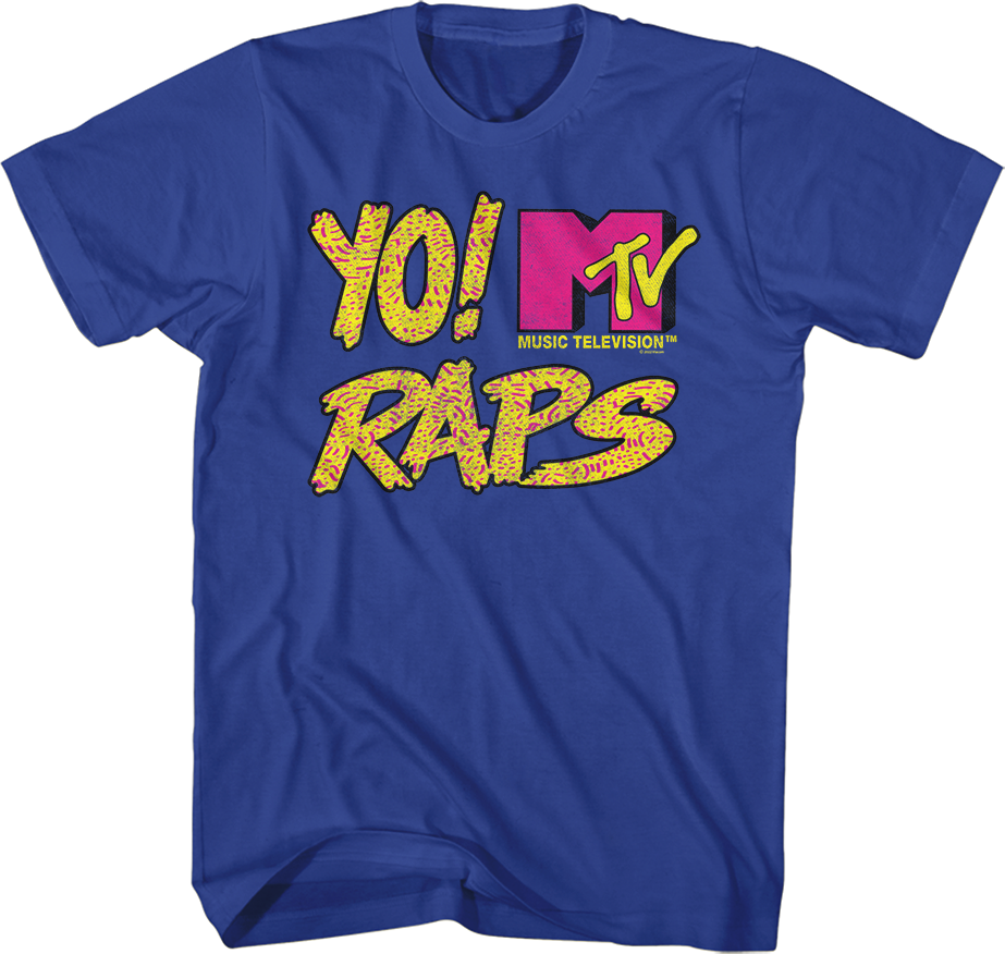 Retro Logo Yo! MTV Raps T-Shirt