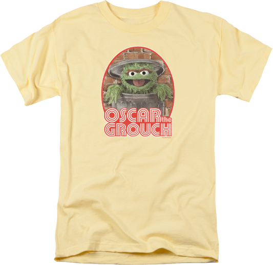 Retro Oscar The Grouch Sesame Street Shirt