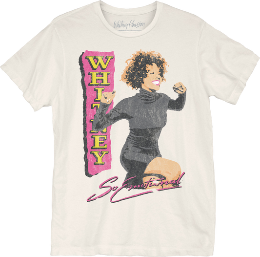 Retro So Emotional Whitney Houston T-Shirt
