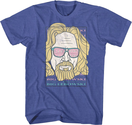 Retro The Dude Big Lebowski T-Shirt