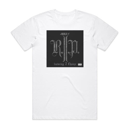 Young Jeezy Rip 1 Album Cover T-Shirt White