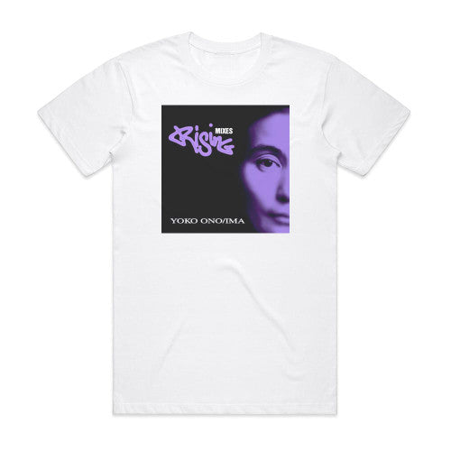 Yoko Ono Rising Mixes Album Cover T-Shirt White