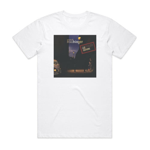 Yusuf Islam Roadsinger Album Cover T-Shirt White